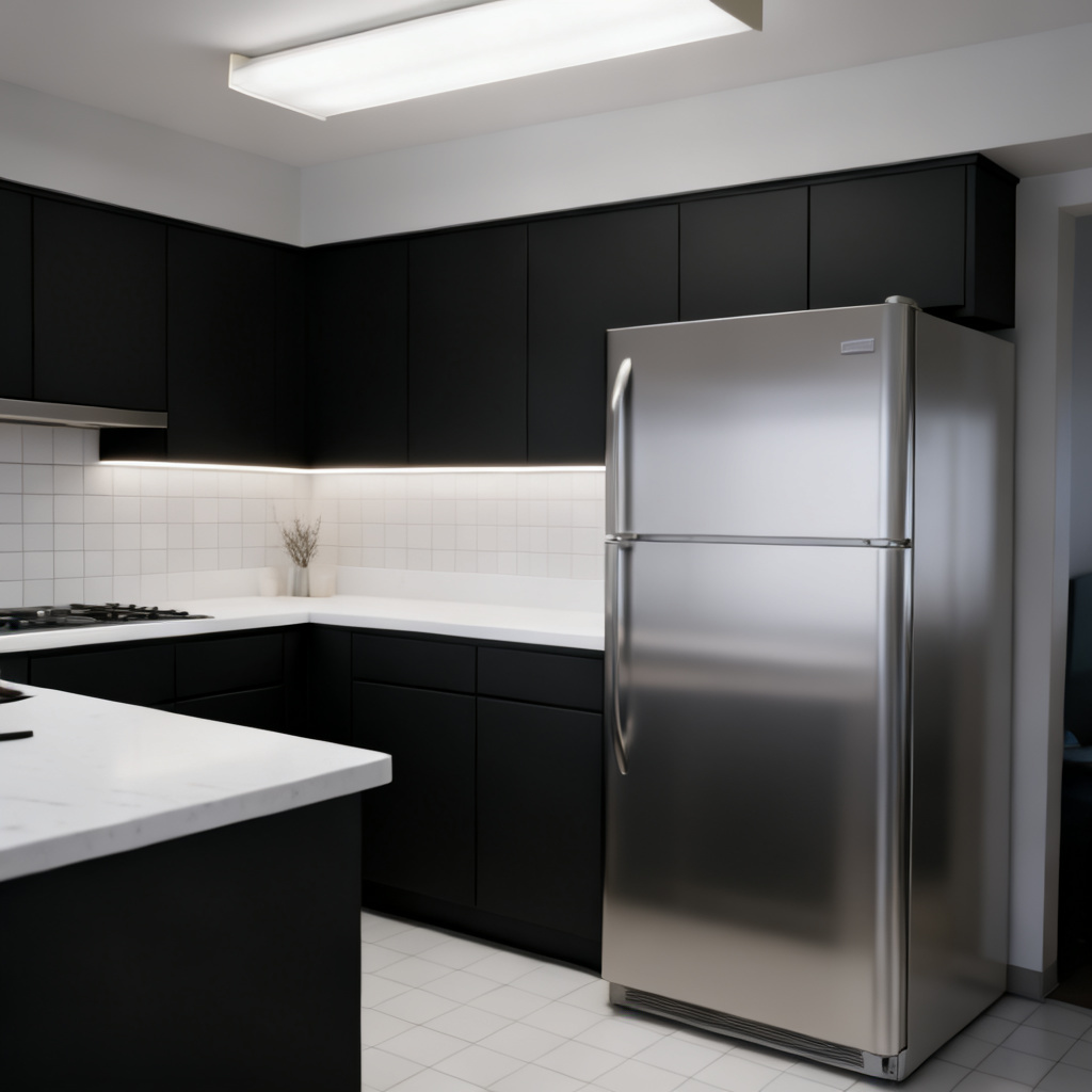 Kitchen after AI redesign